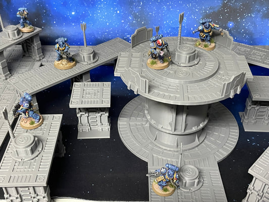 Escenografía "Entorno Hostil" compatible con Kill Team / Bheta Decima / Operaciones Aprobadas / Juego Competitivo