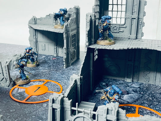 Escenografía "Ruinas Imperiales" compatible con Kill Team VOLKUS