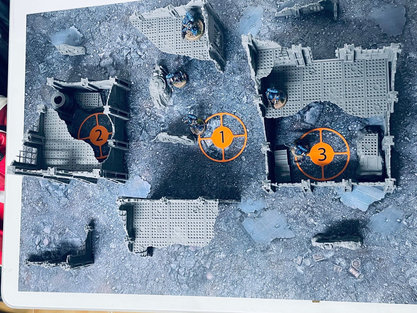 Escenografía "Ruinas Imperiales" compatible con Kill Team VOLKUS