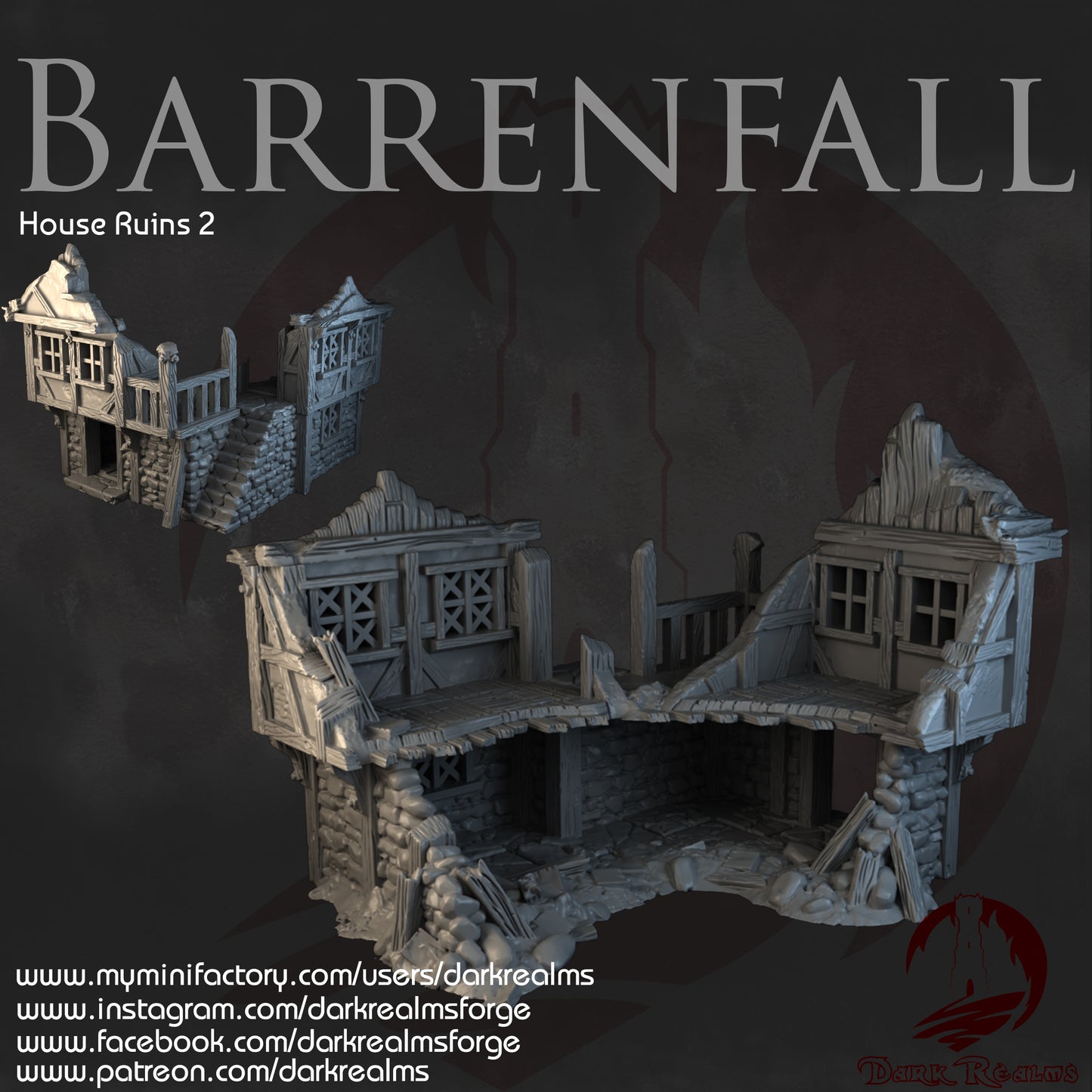 Casa en Ruinas 2 - Mordheim / LOTR / ESDLA / D&D / Pathfinder