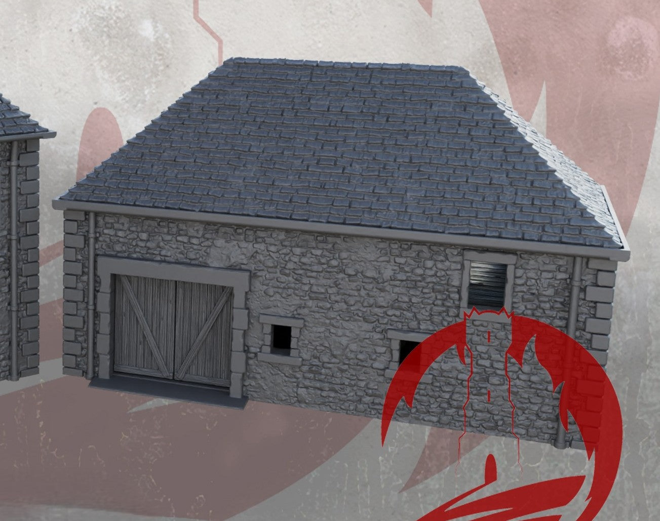 Granja Op. Overlord 1944 WWII - Compatible con el juego de mesa Bolt Action