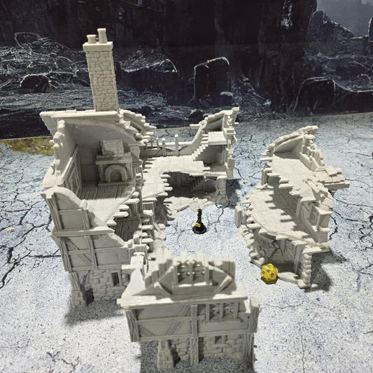 Mansión en Ruinas - Mordheim / LOTR / ESDLA / D&D / Pathfinder