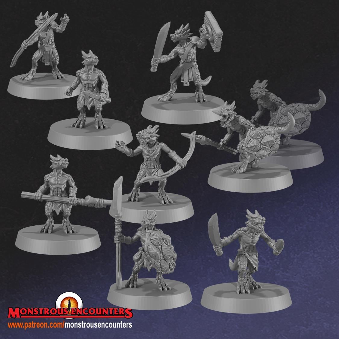 Banda de Kobolds - LOTR / ESDLA / D&D / Pathfinder