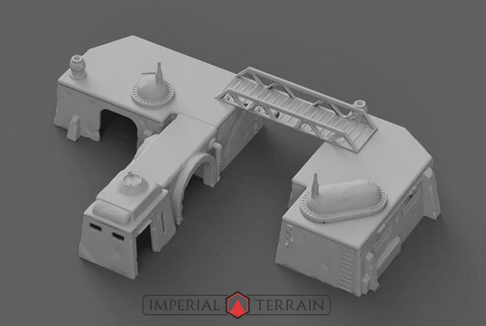 Gran casa del hombre libre compatible con Star Wars Legión / Shatterpoint