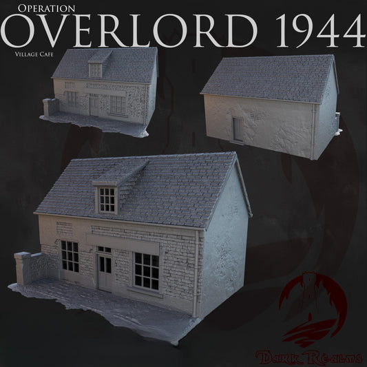 Café Op. Overlord 1944 WWII - Compatible con el juego de mesa Bolt Action