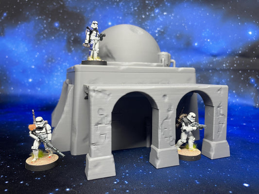Casa Tatooine compatible con Star Wars Legión / Shatterpoint