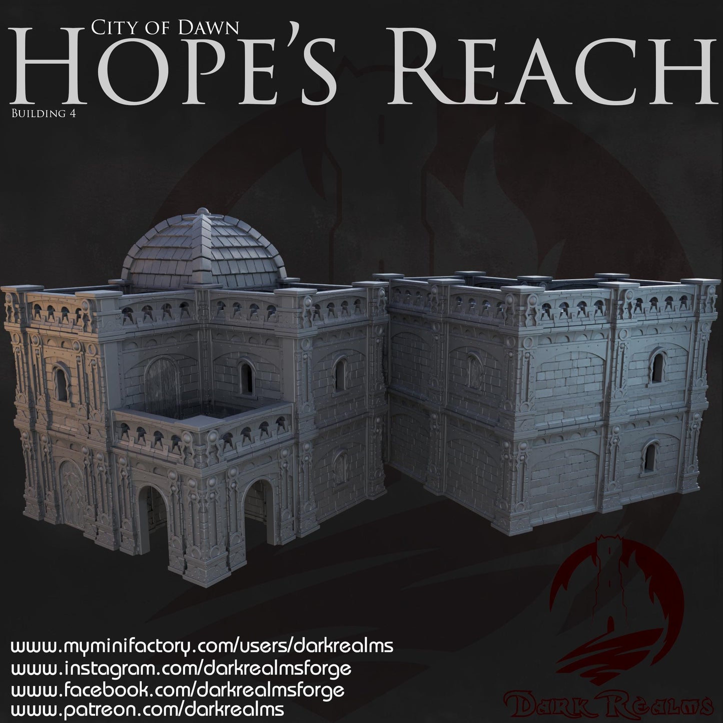 Casa Fortaleza (4) - Rol / Wargames / Hope's Reach / Terreno / Diorama / El Señor de los Anillos / Dragones y Mazmorras / Pathfinder