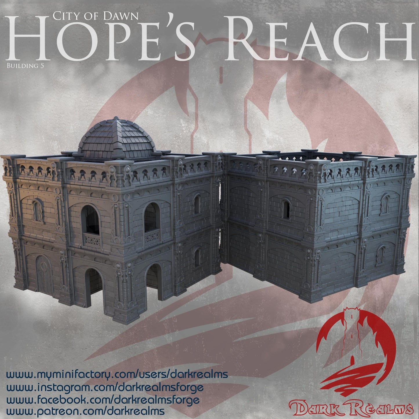 Casa Fortaleza (5) - Rol / Wargames / Hope's Reach / Terreno / Diorama / El Señor de los Anillos / Dragones y Mazmorras / Pathfinder
