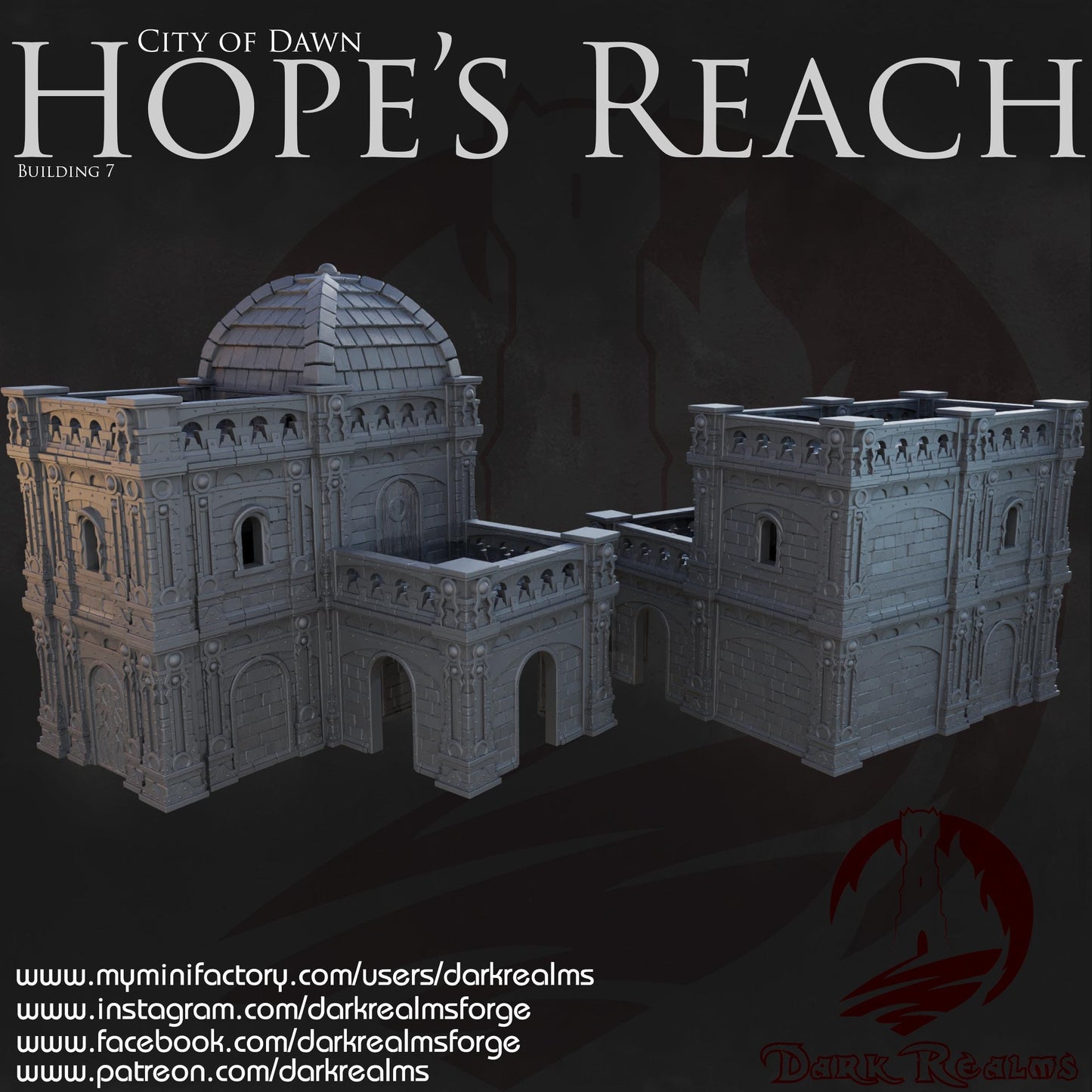 Casa Fortaleza (7) - Rol / Wargames / Hope's Reach / Terreno / Diorama / El Señor de los Anillos / Dragones y Mazmorras / Pathfinder