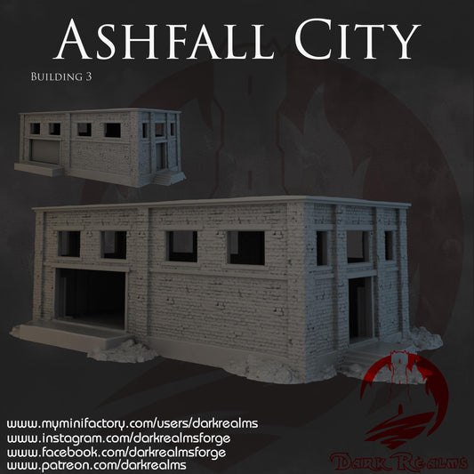 Edificio Bloque Pisos (3) - Rol / Wargames / Marvel Crisis protocol / Spectre Miniatures / Diorama / Zombicide / Maqueta / Miniaturas