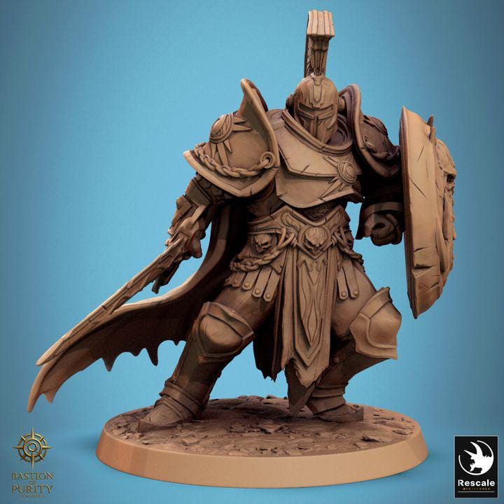 Pack The Radiant Legion - Impreso en 3D / Fantasía / El Señor de los Anillos / Dragones y Mazmorras / Pathfinder / DND / Miniatura