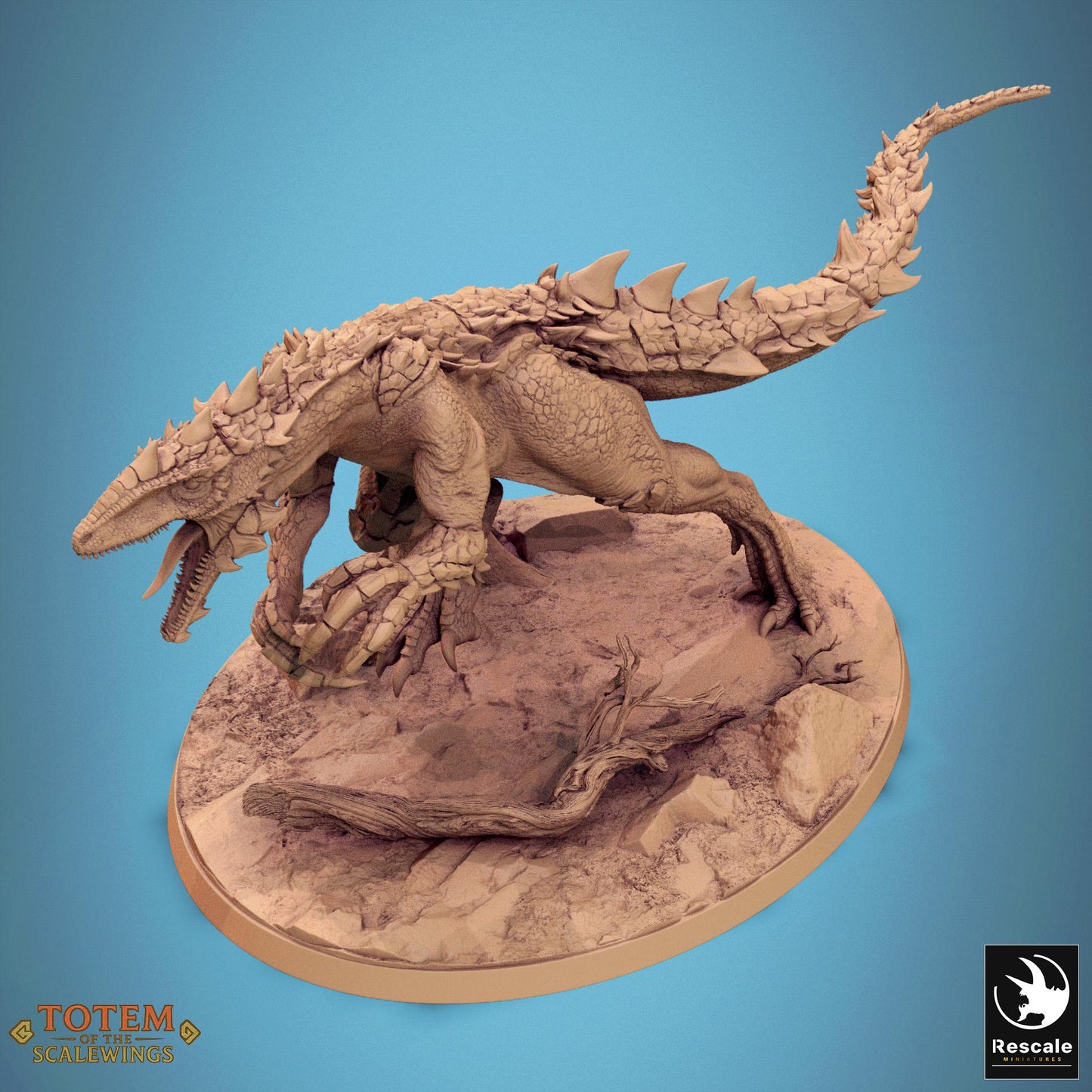 Razoraptor - Rescale / Dragón / ESDLA / LOTR / El Señor de los Anillos / Dragones y Mazmorras / Pathfinder / D&D / Juego de mesa