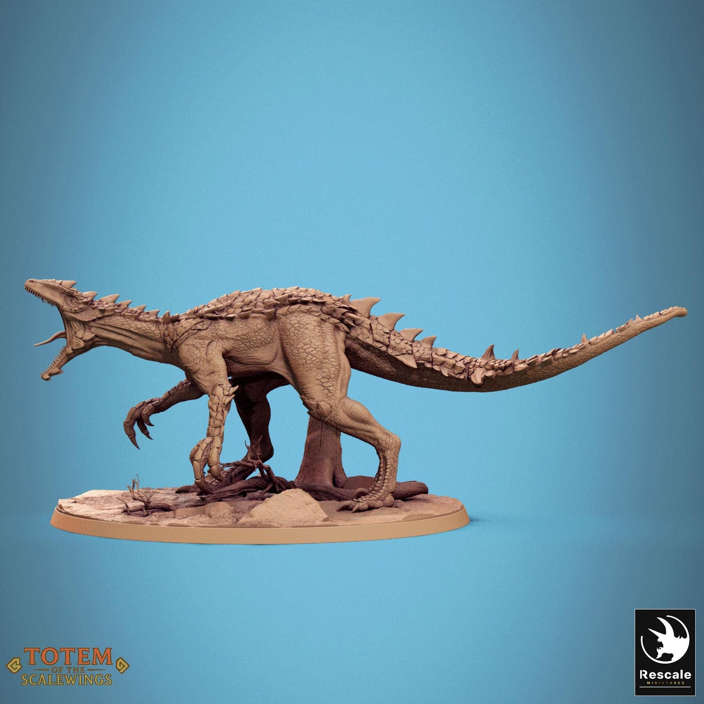 Razoraptor - Rescale / Dragón / ESDLA / LOTR / El Señor de los Anillos / Dragones y Mazmorras / Pathfinder / D&D / Juego de mesa