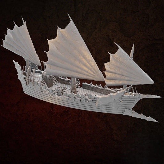Dark Realms - Corsair Ship - Terreno / rol / El Señor de los Anillos / Dragones y Mazmorras / Pathfinder / DND / D&D