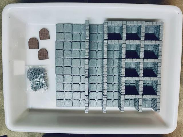 Modular Dungeon Set - D&D / Pathfinder / Role Playing / Dungeon Master / LOTR / ESDLA