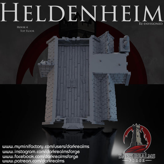 Heldenheim - Casa 4 - Rol / Wargame / Fantasía / Terreno / Paisaje / Ruinas / El Señor de los Anillos / Dragones y Mazmorras / Pathfinder