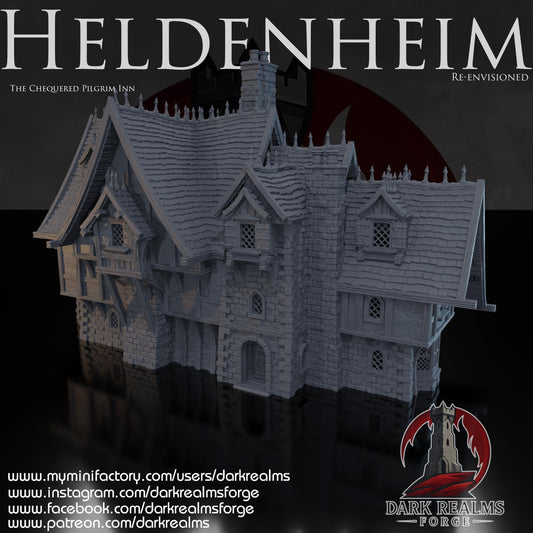 Heldenheim - Posada del Peregrino - Rol / Fantasía / Terreno / Paisaje / El Señor de los Anillos / Dragones y Mazmorras / Pathfinder