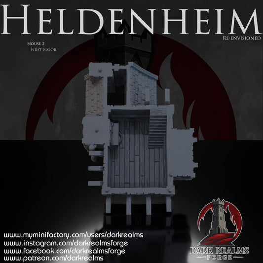 Heldenheim - Casa 2 - Rol / Wargame / Fantasía / Terreno / Paisaje / Ruinas / El Señor de los Anillos / Dragones y Mazmorras / Pathfinder