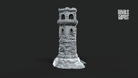 Faro dañado - Mordor / Tierra Media / esdla / El Señor de los Anillos / Dragones y Mazmorras / DND / Ring of Legends