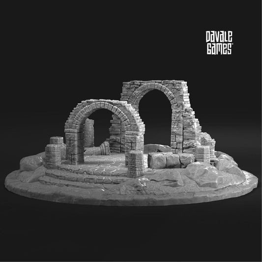 Antigua torre de vigilancia - Mordor / Tierra Media / esdla / El Señor de los Anillos / Dragones y Mazmorras / DND / Ring of Legends