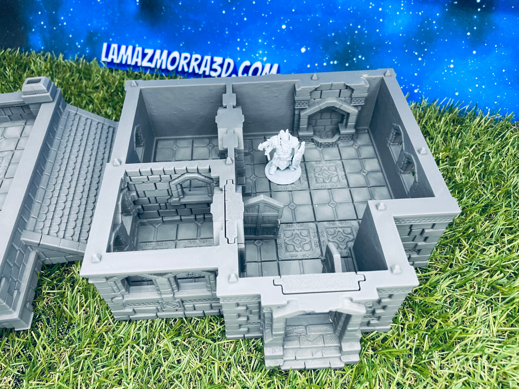Vivienda Enana 2 – Escenografía de fantasía en PLA