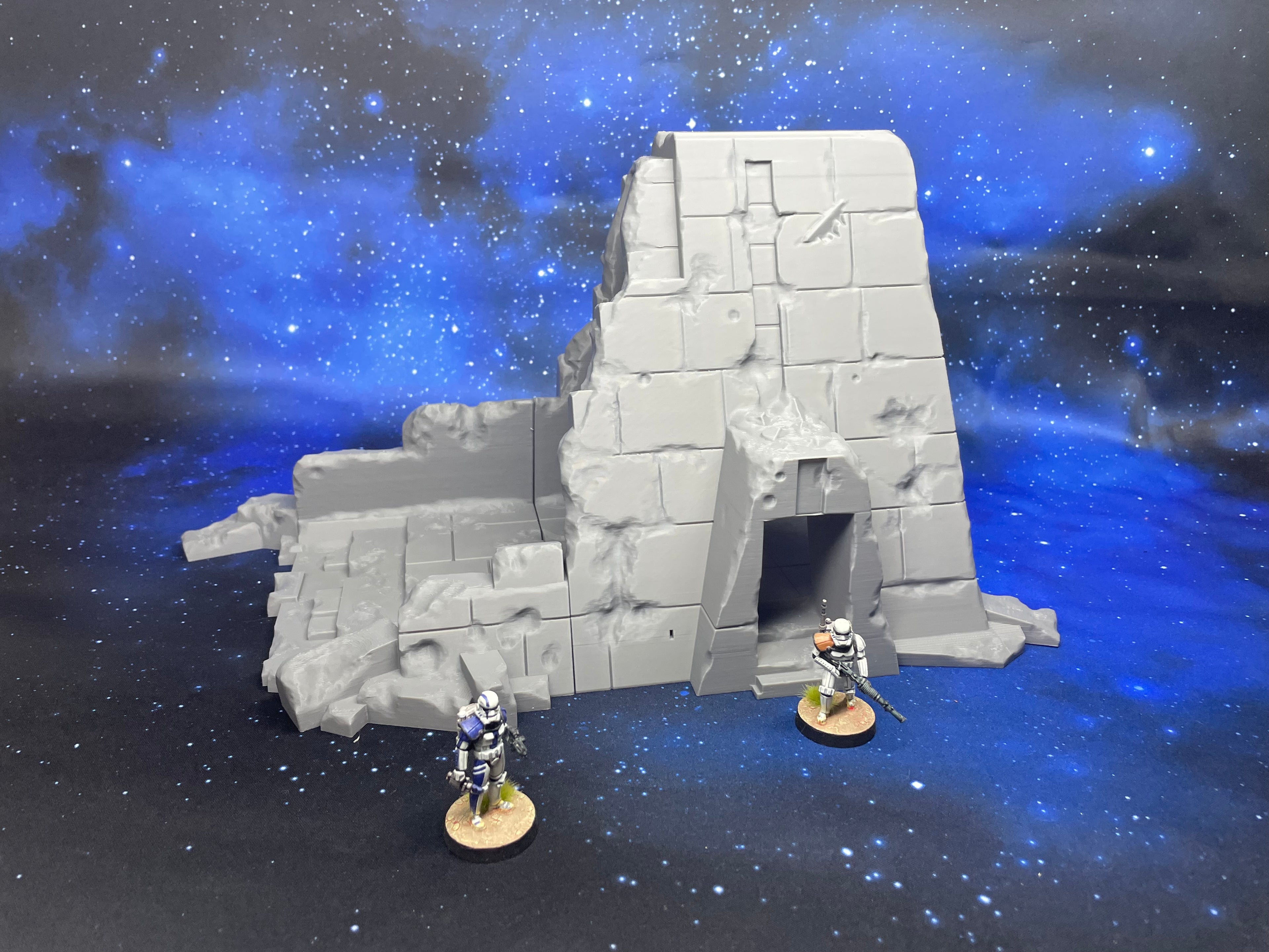 Templo en Ruinas – Escenografía compatible con Star Wars: Legion y Shatterpoint