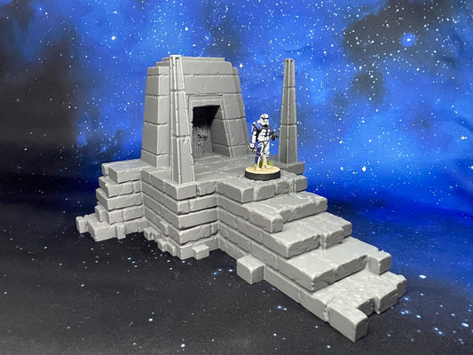 Templo con Altar compatible con Star Wars Legión / Shatterpoint