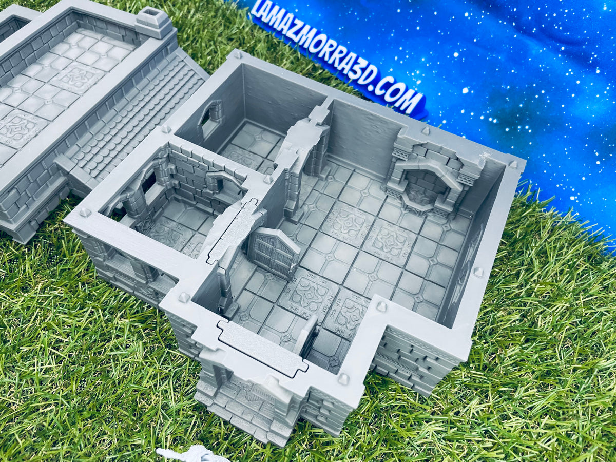Vivienda Enana 2 – Escenografía de fantasía en PLA