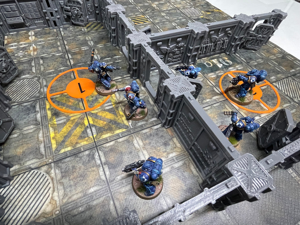 Szenerie „Geschlossene Umgebungen“ kompatibel mit Kill Team Gallowdark / ITD