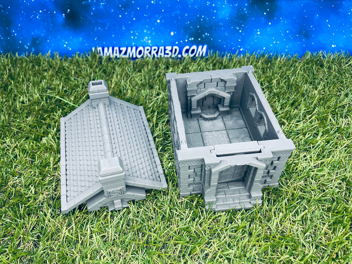 Vivienda Enana 1 – Escenografía de fantasía en PLA