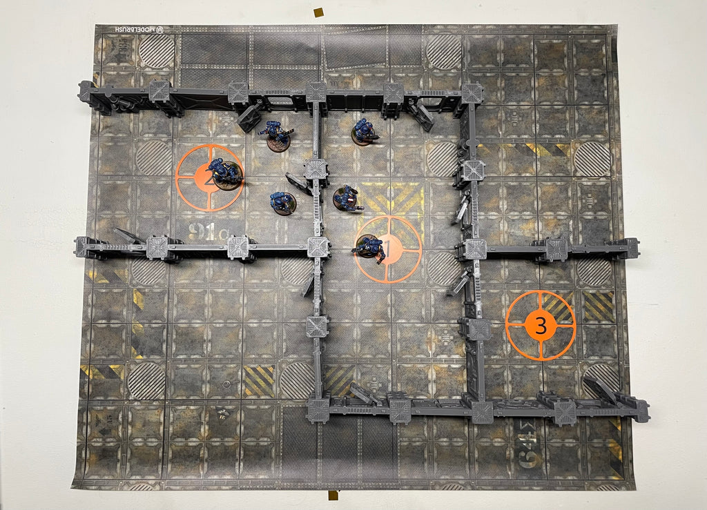 Szenerie „Geschlossene Umgebungen“ kompatibel mit Kill Team Gallowdark / ITD