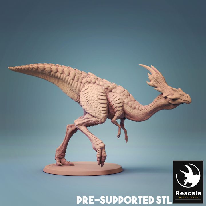 Austroceratops Band - Resin miniatures pack, 32mm