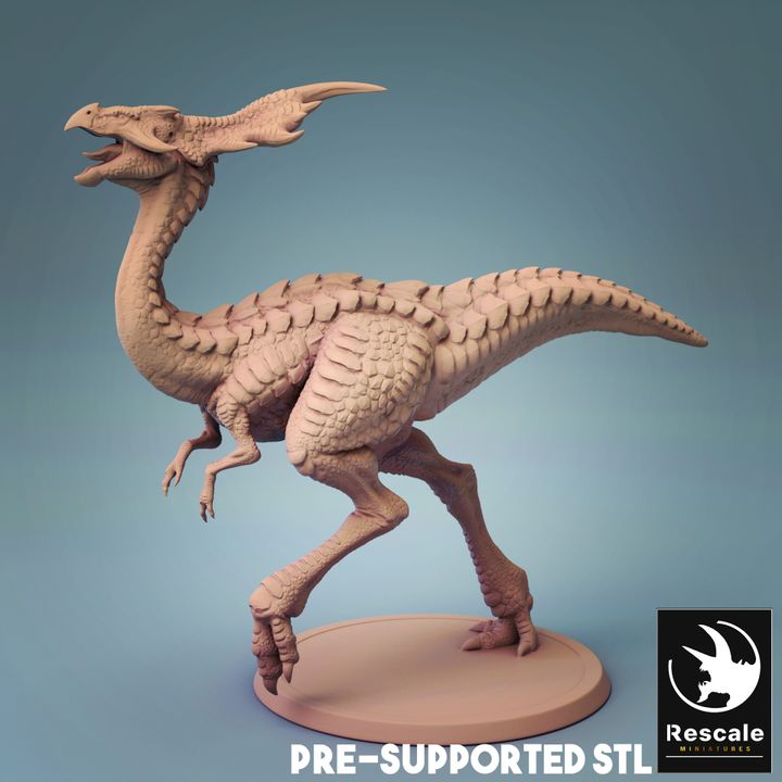 Austroceratops Band - Resin miniatures pack, 32mm