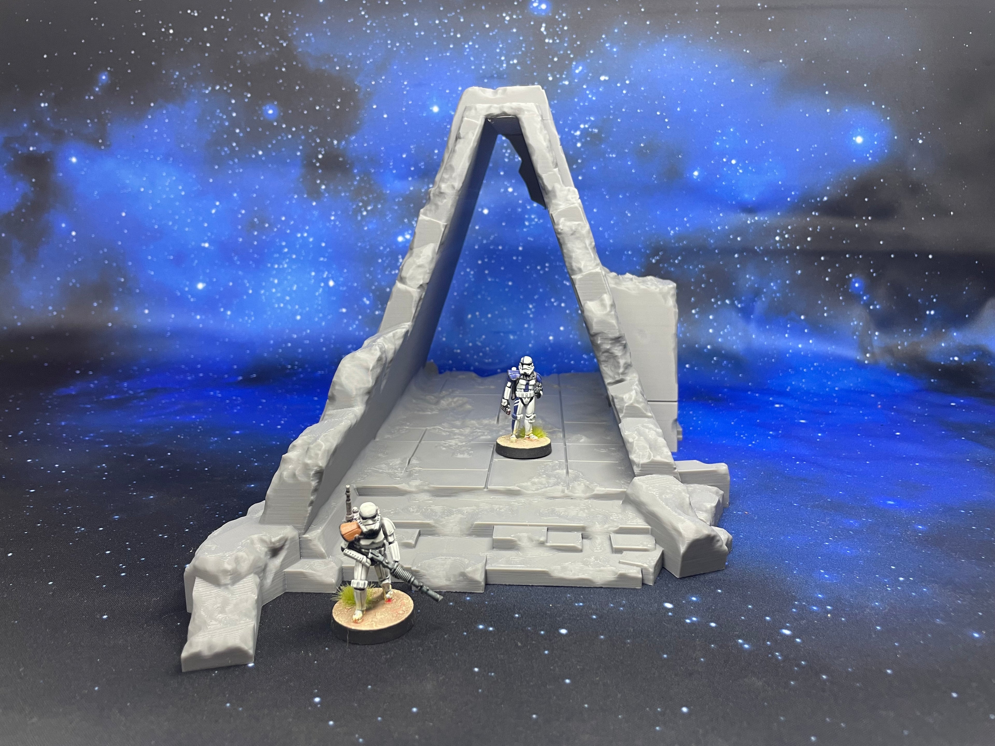 Templo en Ruinas – Escenografía compatible con Star Wars: Legion y Shatterpoint