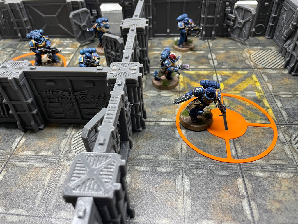 Szenerie „Geschlossene Umgebungen“ kompatibel mit Kill Team Gallowdark / ITD
