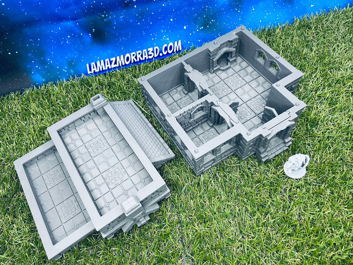 Vivienda Enana 2 – Escenografía de fantasía en PLA