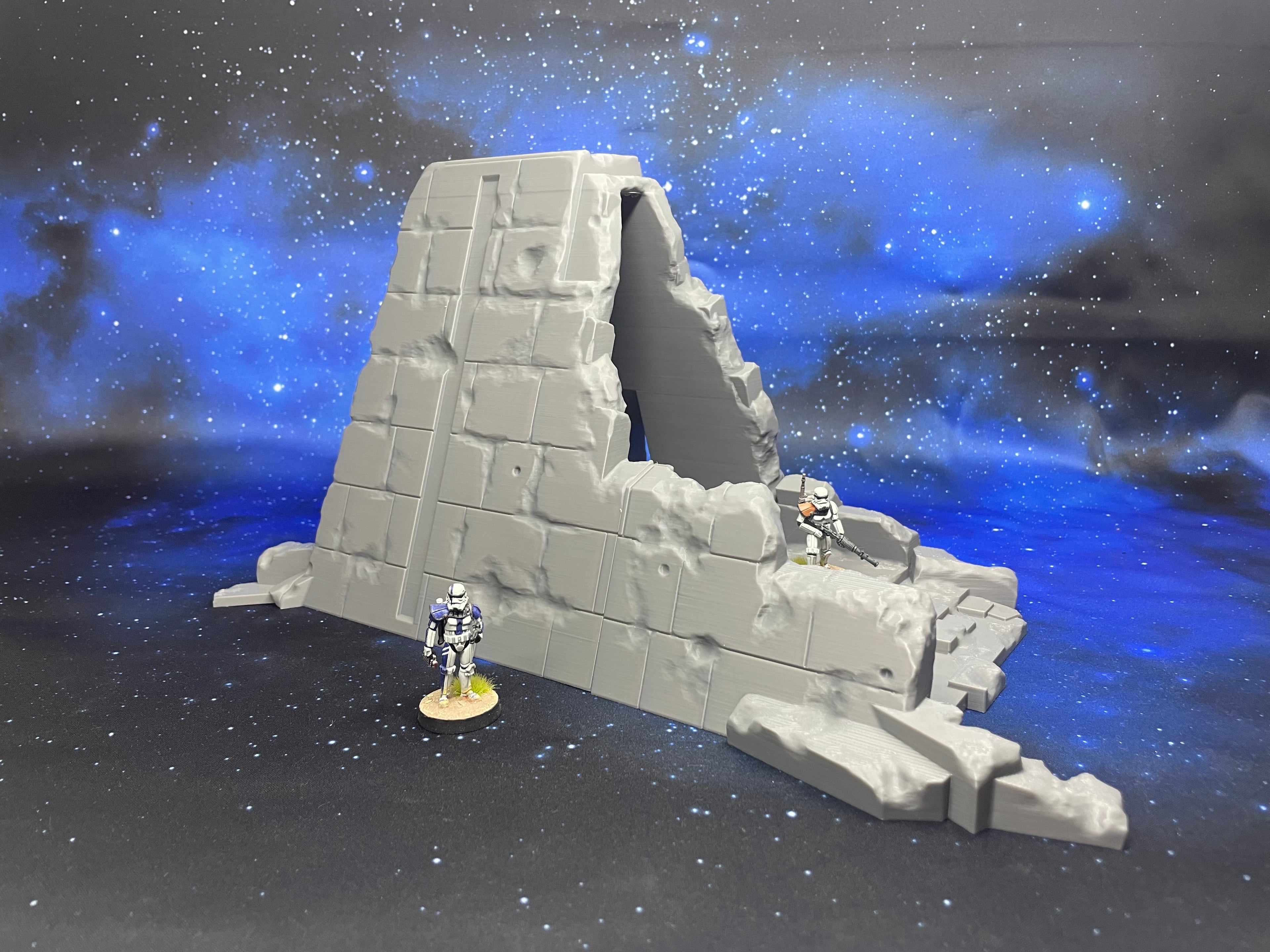 Templo en Ruinas – Escenografía compatible con Star Wars: Legion y Shatterpoint