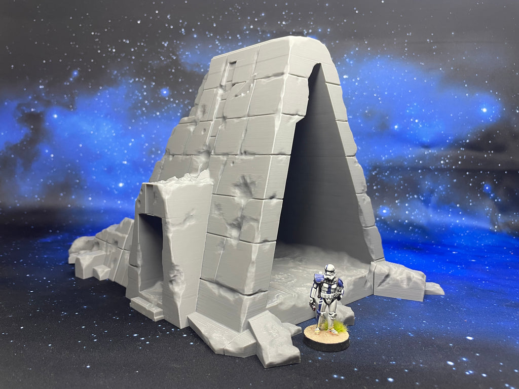 Templo en Ruinas – Escenografía compatible con Star Wars: Legion y Shatterpoint