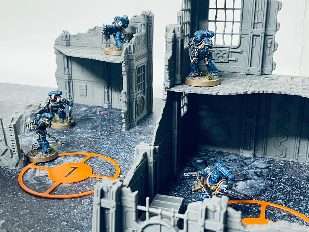 Szenerie „Geschlossene Umgebungen“, kompatibel mit Kill Team