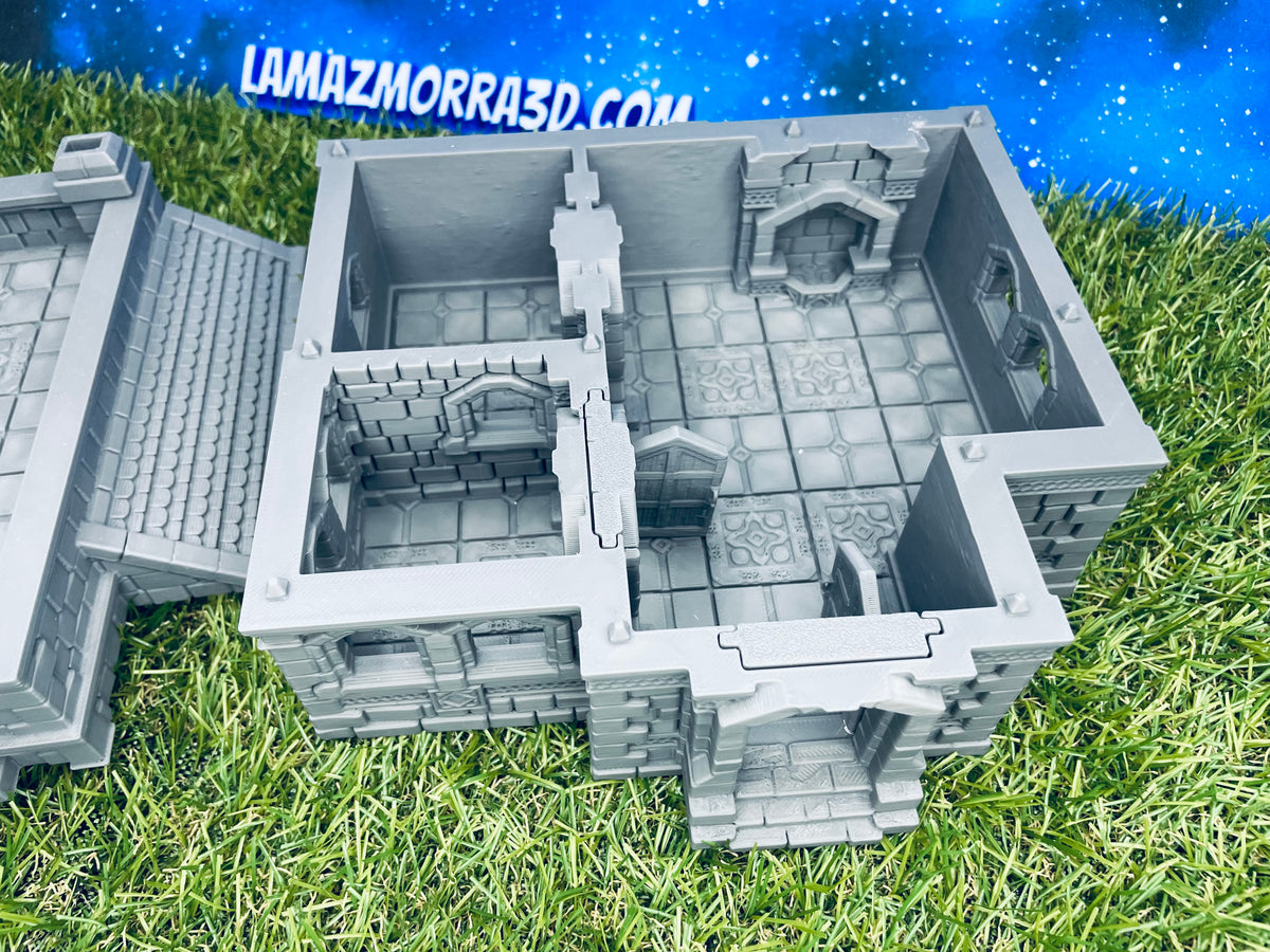 Vivienda Enana 2 – Escenografía de fantasía en PLA