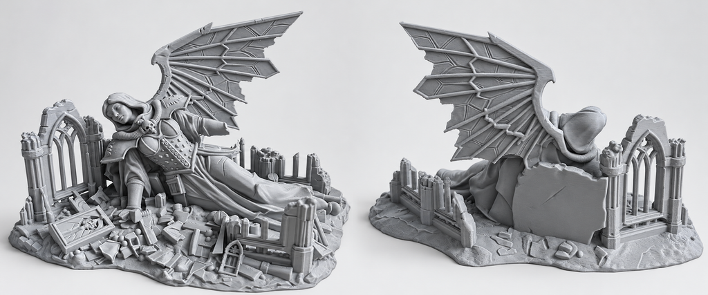 Ciudad Imperial - Escenografía completa - compatible con WH40K