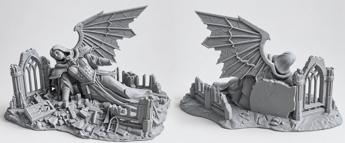 Ciudad Imperial - Escenografía completa - compatible con WH40K
