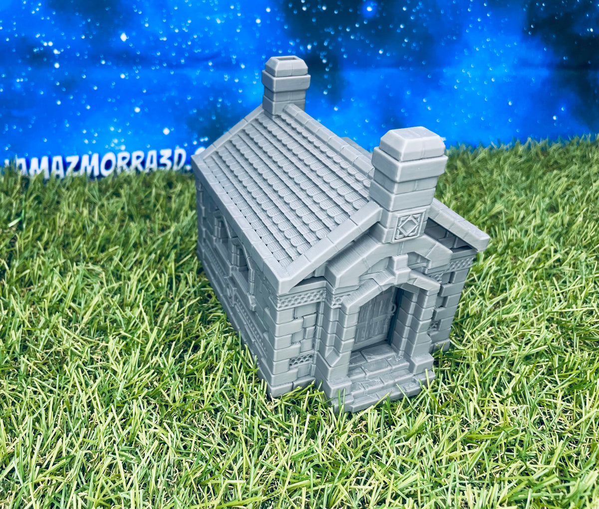 Vivienda Enana 1 – Escenografía de fantasía en PLA