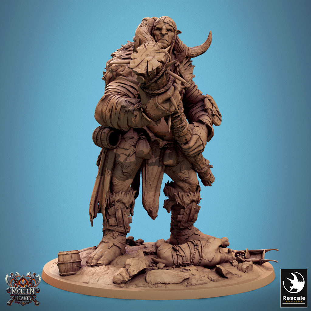 Steinriese mit Keule - LOTR / LOTR / D&amp;D / Pathfinder
