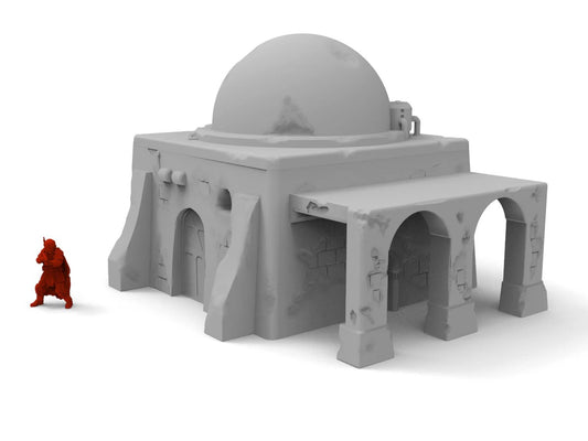 Casa Tatooine compatible con Star Wars Legión / Shatterpoint