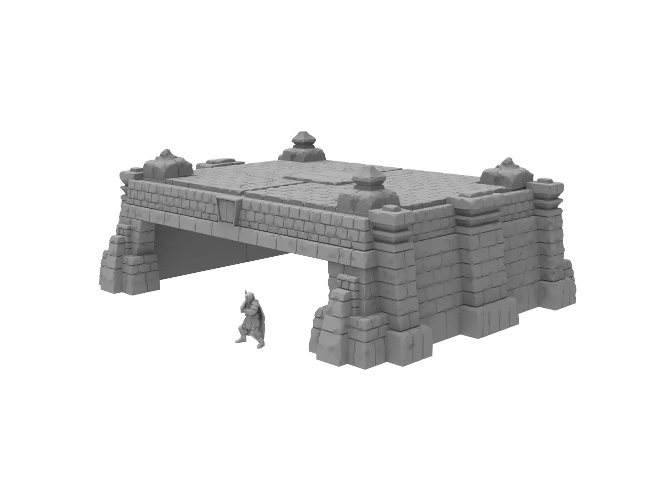 Ruinas Hangar – Escenografía compatible con Star Wars: Legion y Shatterpoint