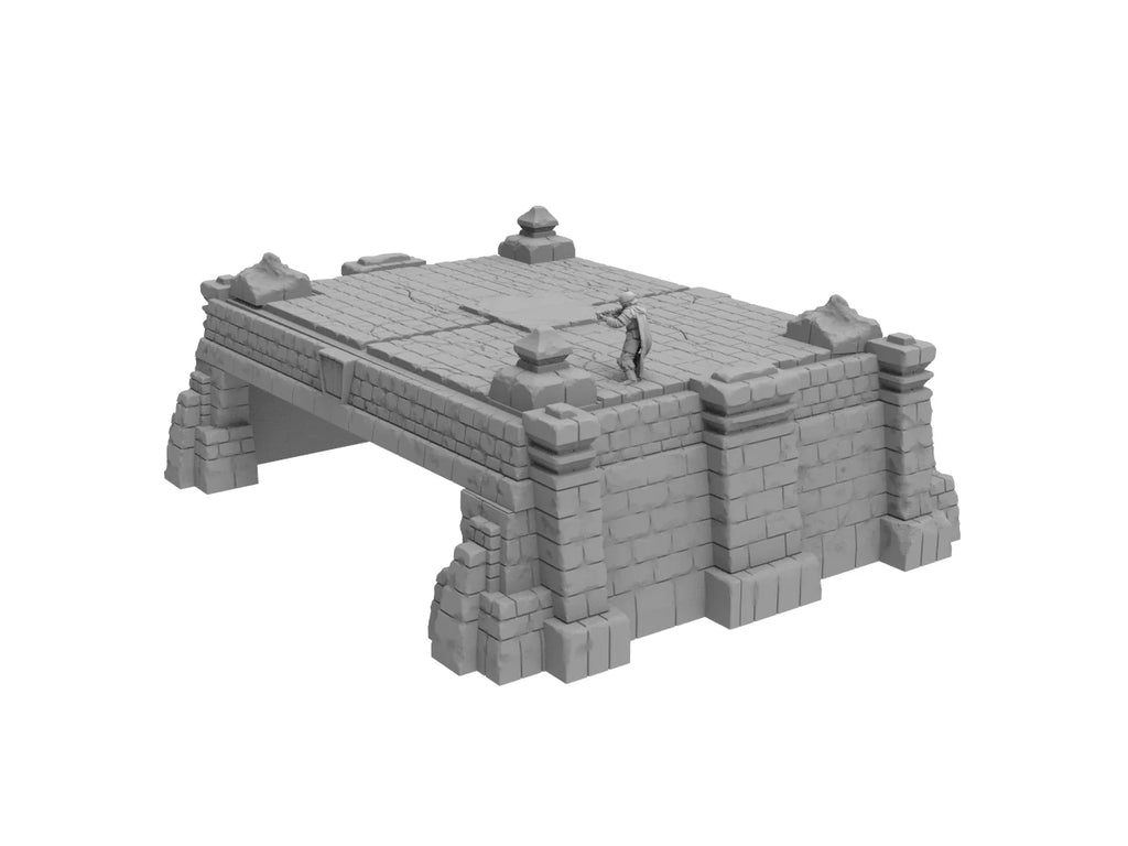 Ruinas Hangar – Escenografía compatible con Star Wars: Legion y Shatterpoint