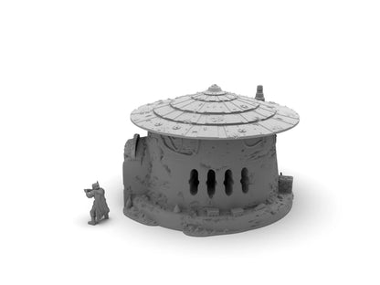 Casa del Hermitaño compatible con Star Wars Legión / Shatterpoint