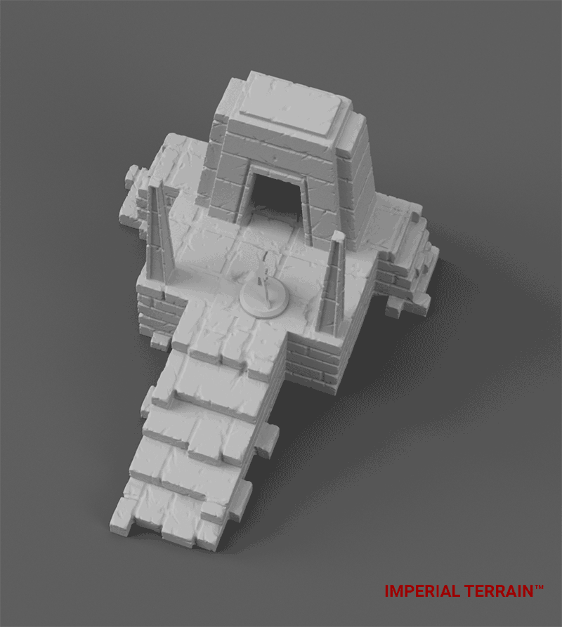 Templo con Altar compatible con Star Wars Legión / Shatterpoint