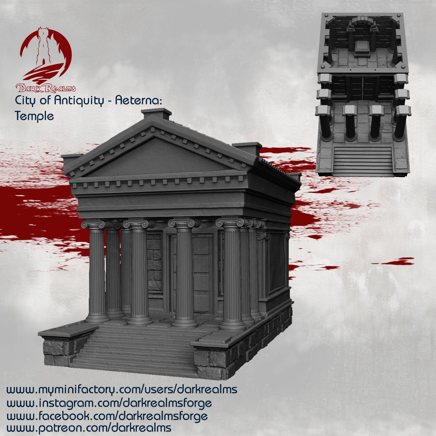 Templo Aeterna  - Humanos / Grecia / Roma / LOTR / ESDLA / D&D / Pathfinder